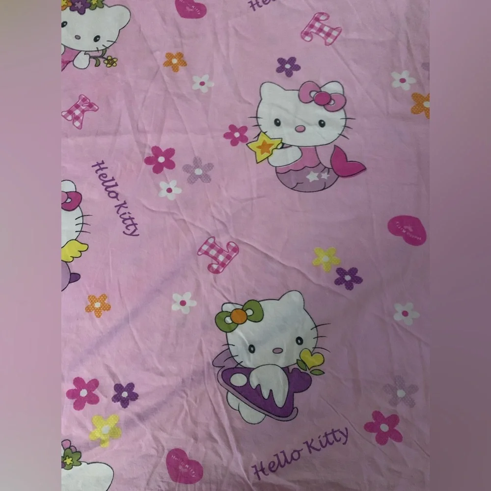 Hello Kitty Mermaid Comforter cover & Pillow Case Bundle